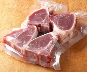 Hút chân không thịt tươi phục vụ vận chuyển