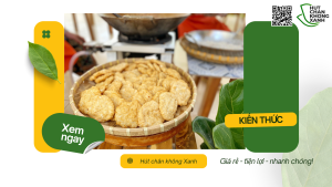 Dịch vụ hút chân không chả mực tại Bình Dương