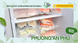 Hút chân không quần áo tiết kiệm diện tích tại phường An Phú, quận 2