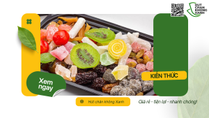 Dịch vụ hút chân không mứt, kẹo đặc sản và vận chuyển quốc tế