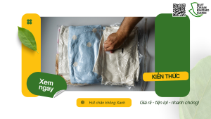 Dịch vụ hút chân không quần áo và vận chuyển sang Mỹ tại Hút chân không xanh