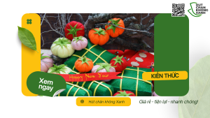 Hút Chân Không Bánh Tét - Bảo Quản Tết Vị Quê