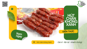 Dịch vụ hút chân không lạp xưởng tại Bình Dương