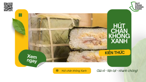 Dịch vụ hút chân không bánh chưng tại Hút Chân Không Xanh
