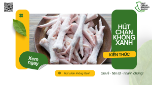 Dịch vụ hút chân không chân gà tại Bình Dương