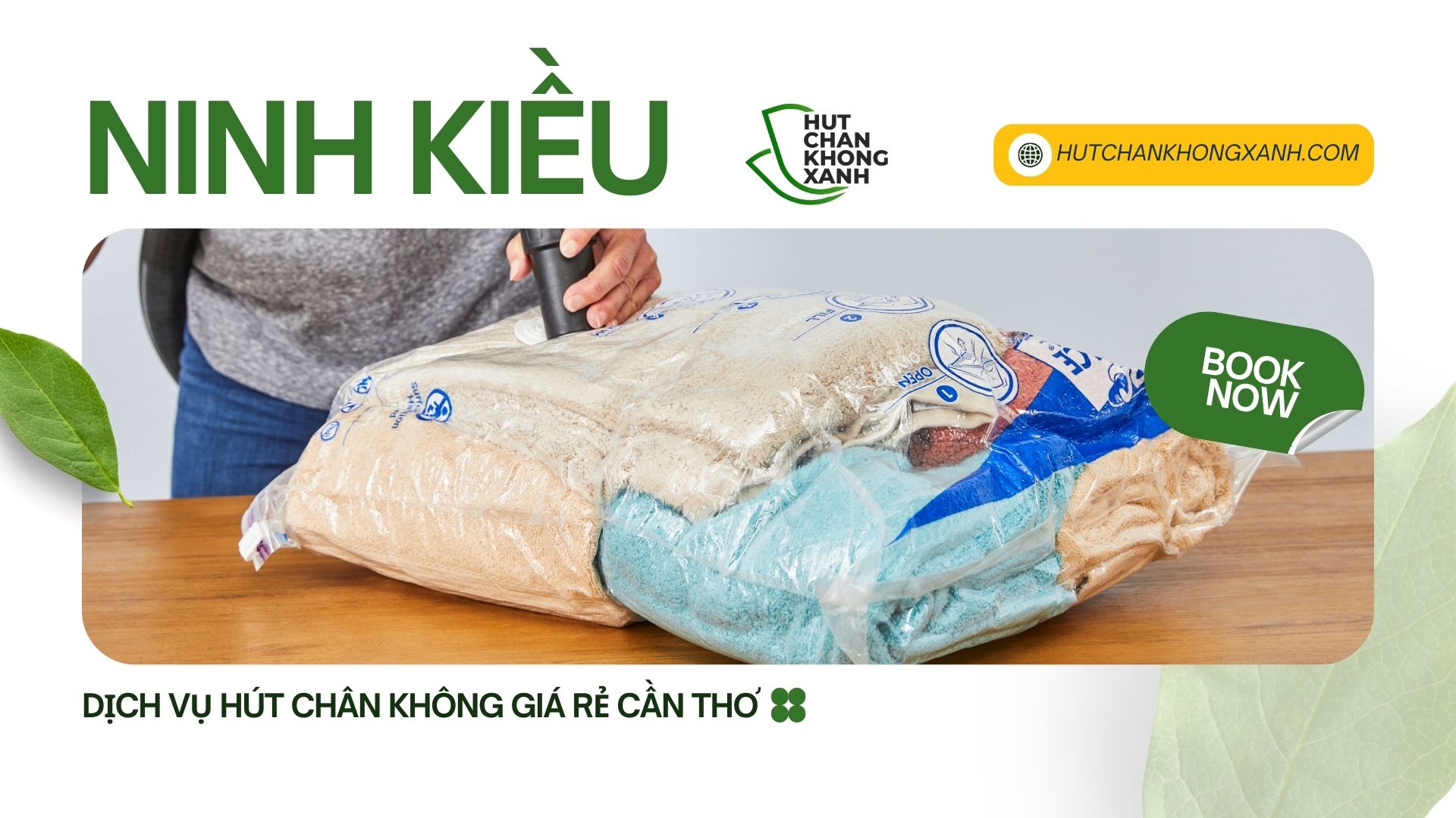 HÚT CHÂN KHÔNG QUẦN ÁO - TIẾT KIỆM KHÔNG GIAN