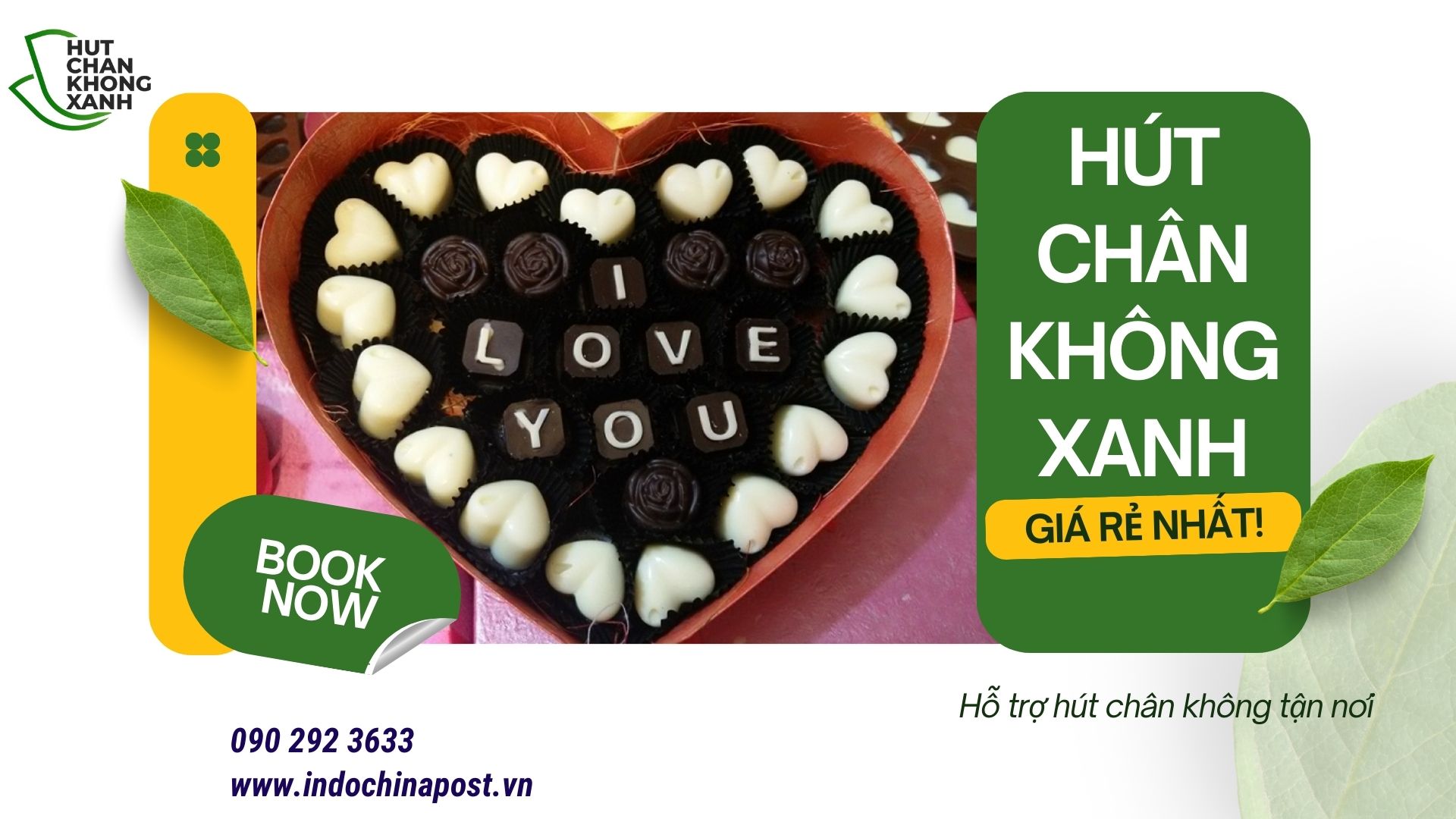 HÚT CHÂN KHÔNG SOCOLA NGÀY VALENTINE - BẢO QUẢN CHO VẬN CHUYỂN