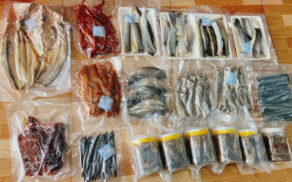 HÚT CHÂN KHÔNG HẢI SẢN KHÔ TẠI ĐÀ NẴNG- BẢO QUẢN LÂU DÀI